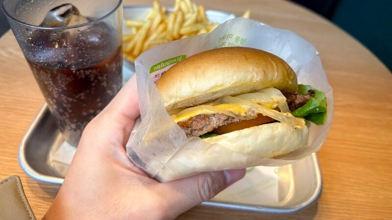 韓国のFrank Burgerに行ってきた
